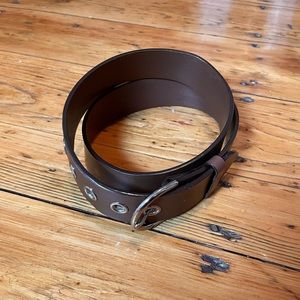 Coach Outlet Leather Belt